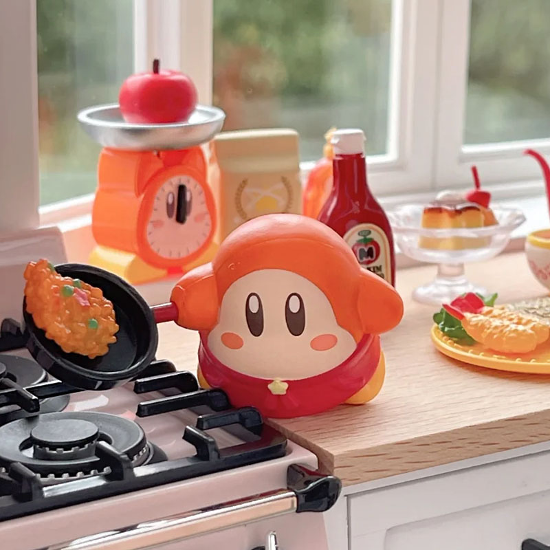 Model Kitchen Set Pvc - Набор миниатюрных игрушек ReMent Kirby Kitchen: