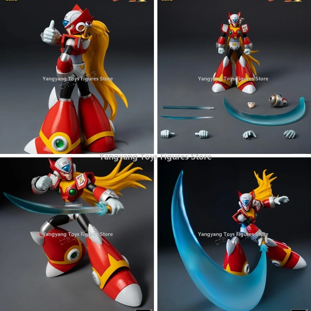 Mega Man X Model Kit - Предзаказ: Коллекционная подвижная фигурка Threezero MDLX