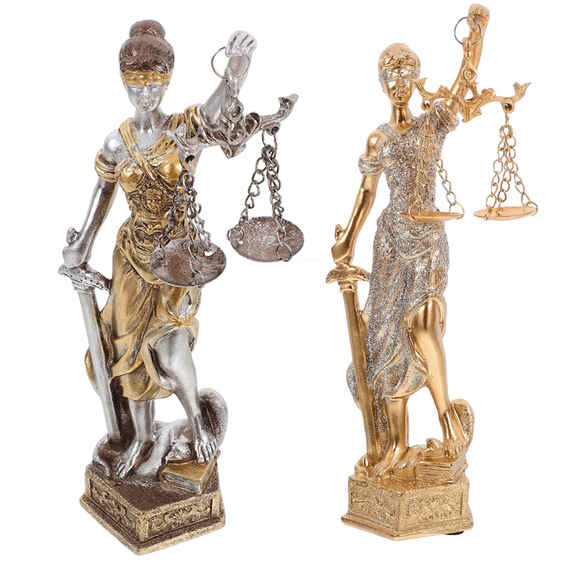 Model Kit Judge - Имитация меди из смолы, статуя богини