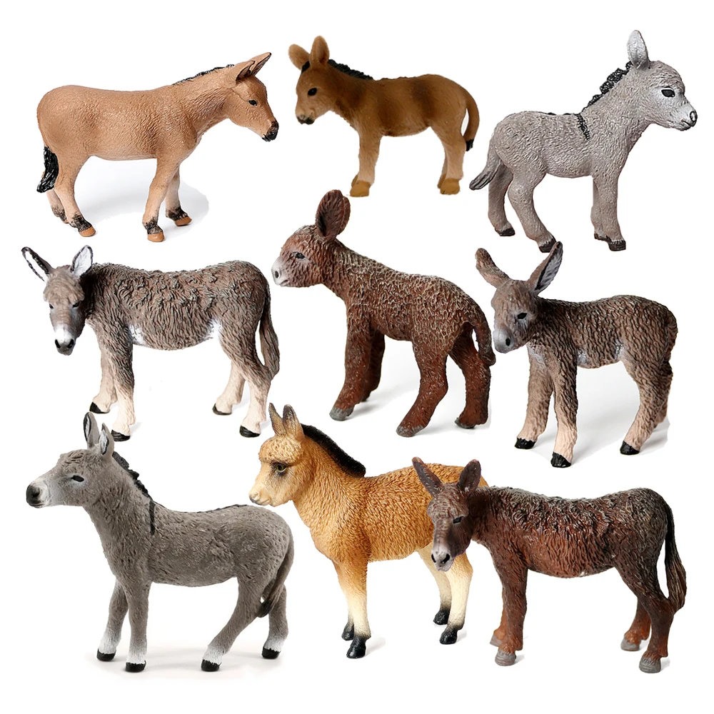 Model Kit Horse - Модель осла, игрушки, фигурки животных, фигурки