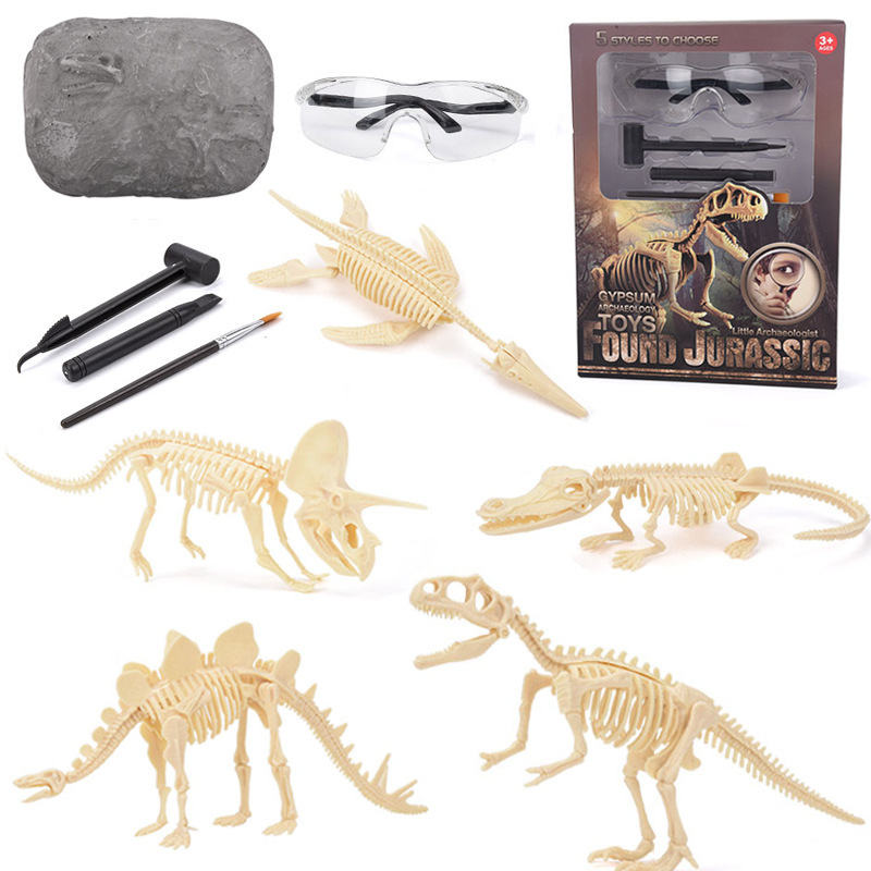 Model Kit Excavator - Набор для раскопок окаменелостей динозавров STEM: