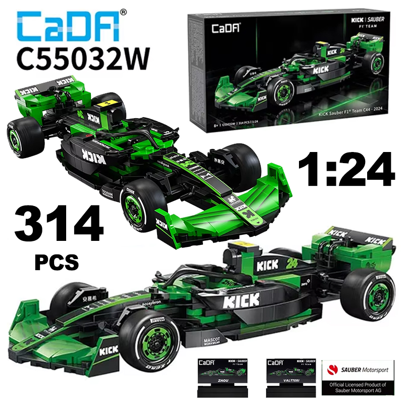 Model Kit Ferrari - Конструктор Cada MOC: Гоночный болид Формулы-1