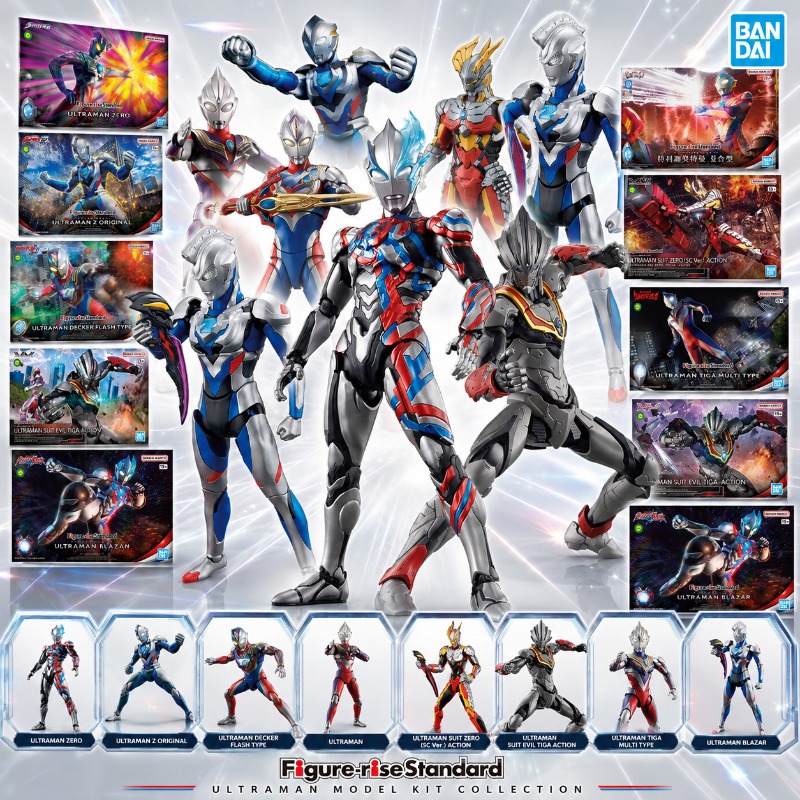Конструктор Bandai Figure-rise – обзор и цена Model Kit Ultraman Zero
