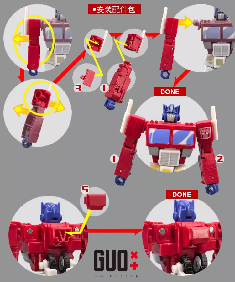 Комплекты для замены рычагов и – обзор и цена Model Kit Optimus Prime