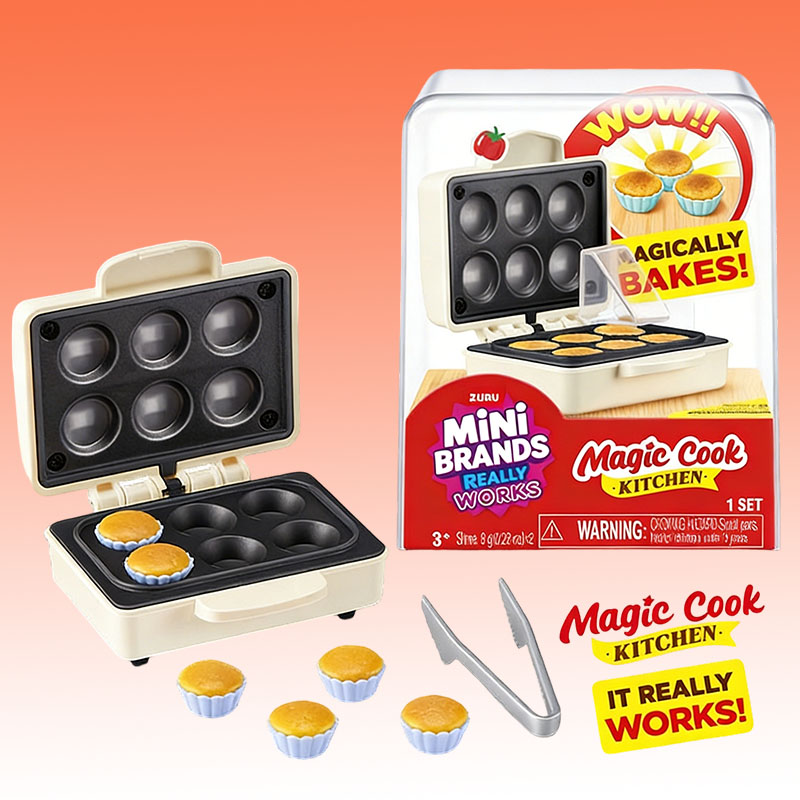 ZURU Mini Brands Magic Cook Ki – обзор и цена Model Kitchen Set Pvc