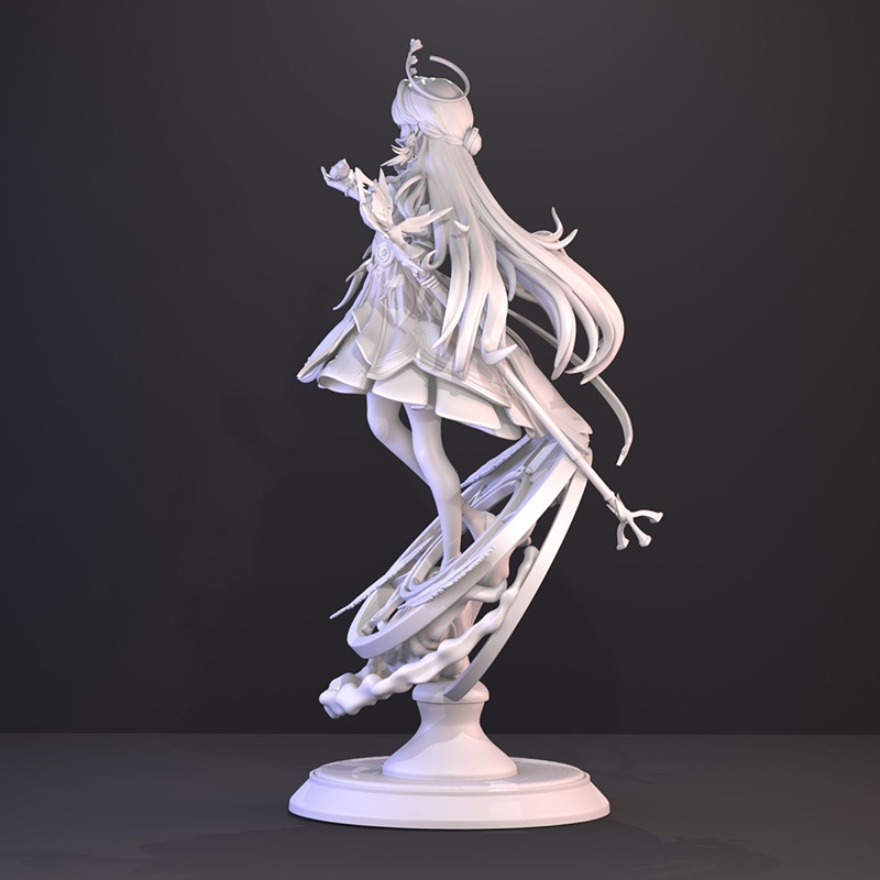 Неокрашенная 3D-печатная фигур – обзор и цена Model Kit Figure