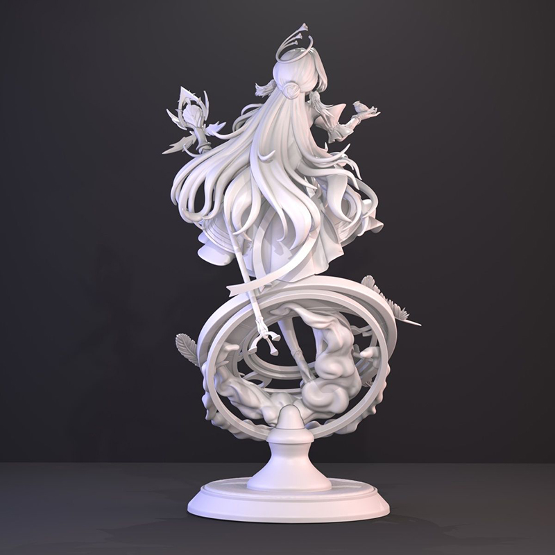 Неокрашенная 3D-печатная фигур – обзор и цена Model Kit Figure