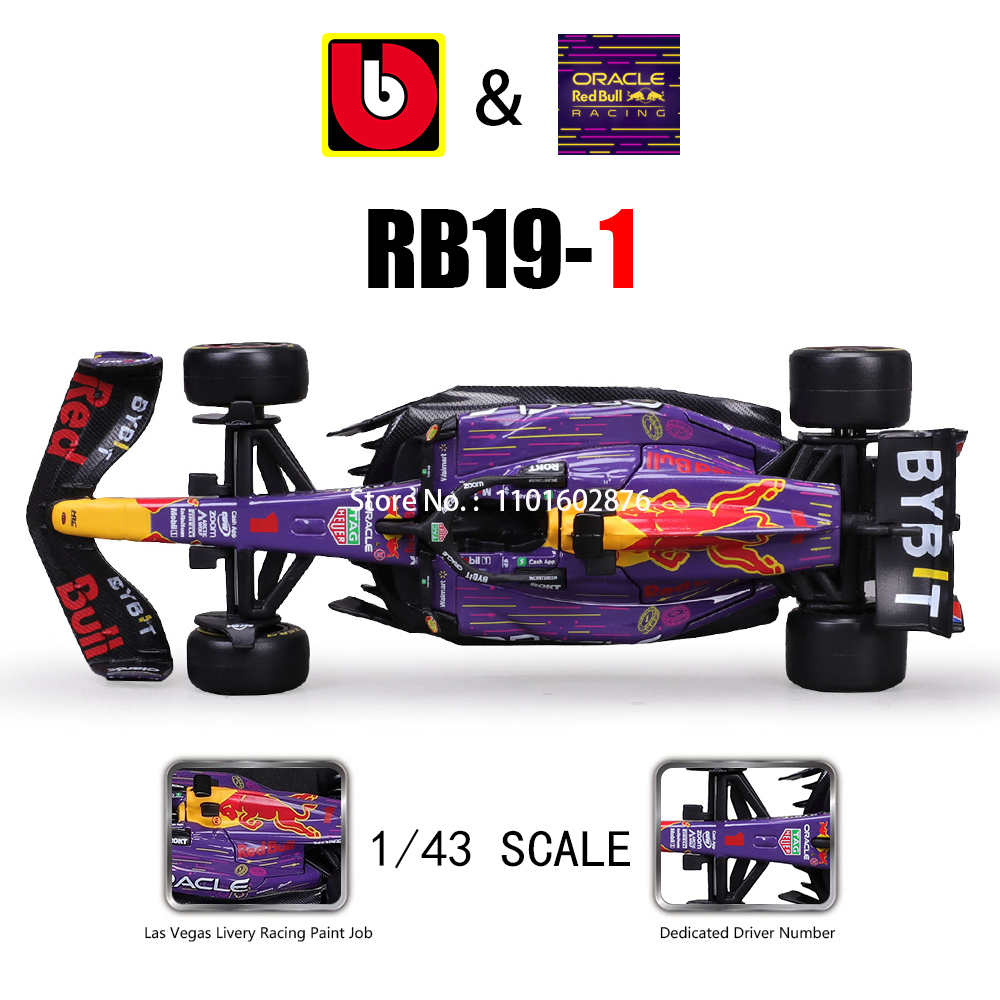 Bburago 1:43 2023 F1 Red Bull  – обзор и цена Model Kit Ferrari