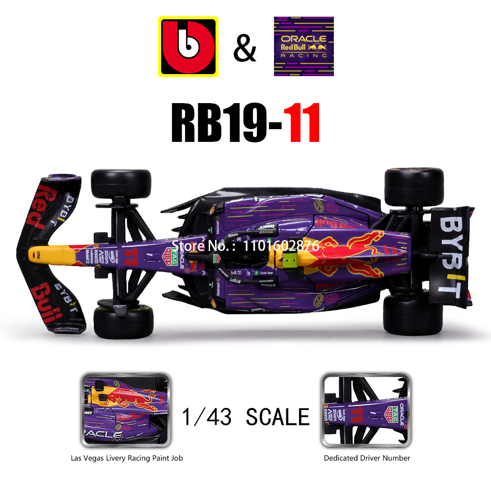Bburago 1:43 2023 F1 Red Bull  – обзор и цена Model Kit Ferrari