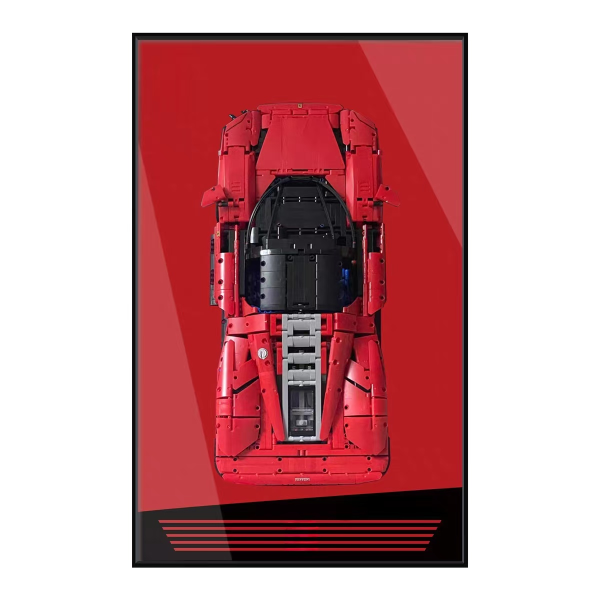 Только настенная панель-витрин – обзор и цена Model Kit Ferrari