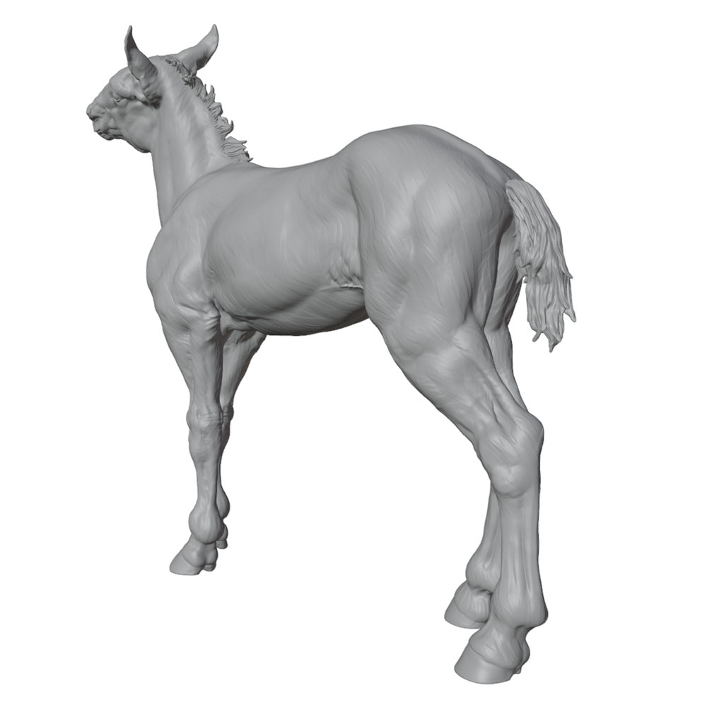 Высокодетализированная печать, – обзор и цена Model Kit Horse