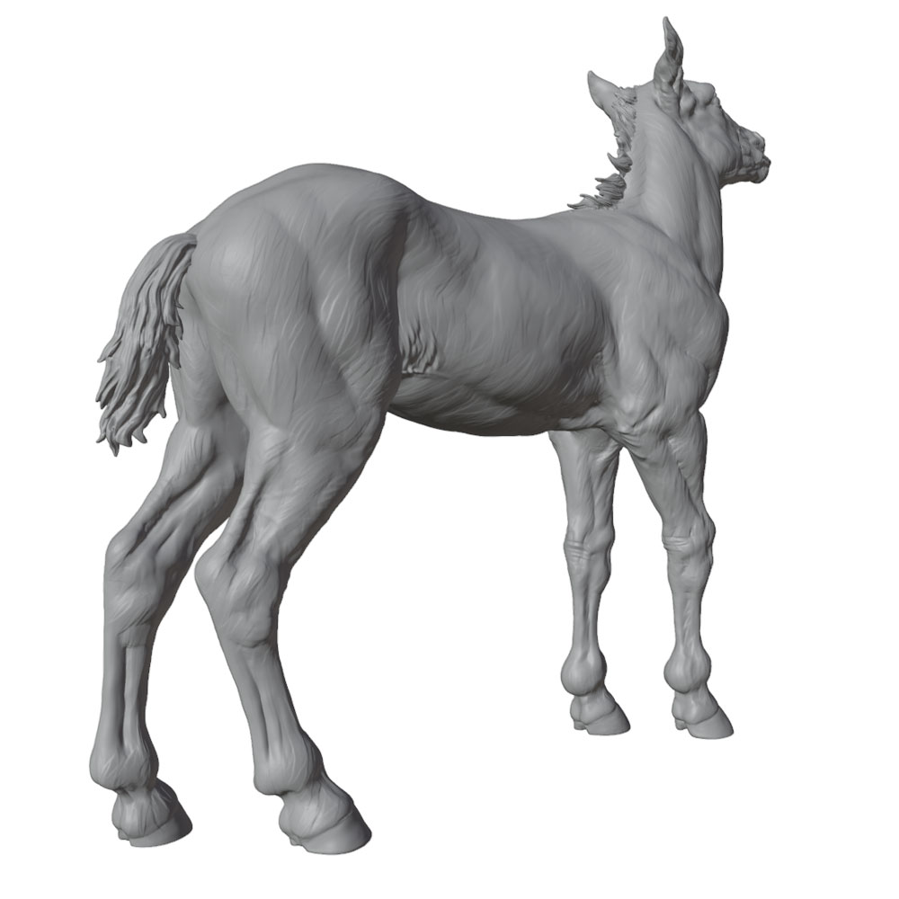 Высокодетализированная печать, – обзор и цена Model Kit Horse