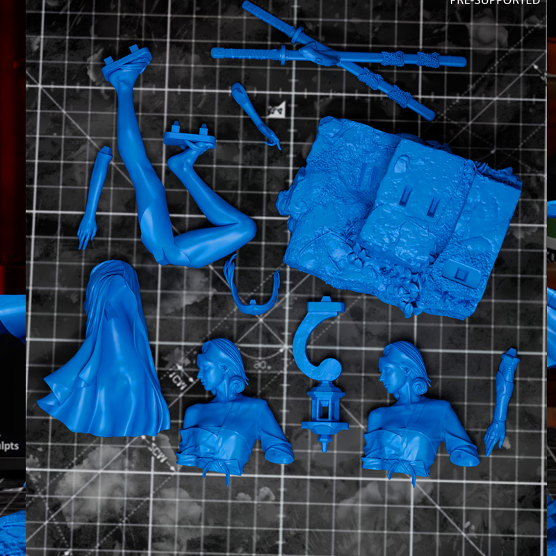 3 стиля игрового персонажа 664 – обзор и цена Model Kit Figure