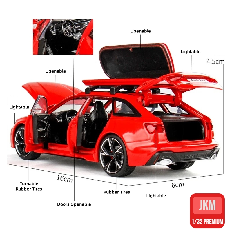 1/32 Audi RS6 миниатюрная лита – обзор и цена Model Kit Ferrari