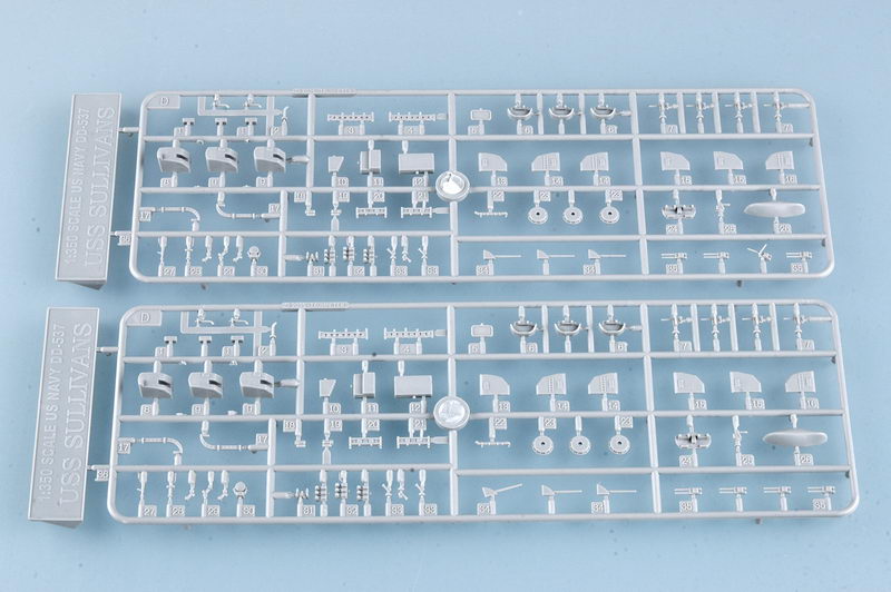 Trumpeter 05304, масштаб 1/350 – обзор и цена Model Kit Uss Iowa