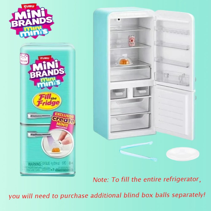 Набор-сюрприз ZURU Mini Brands – обзор и цена Model Kitchen Set Pvc