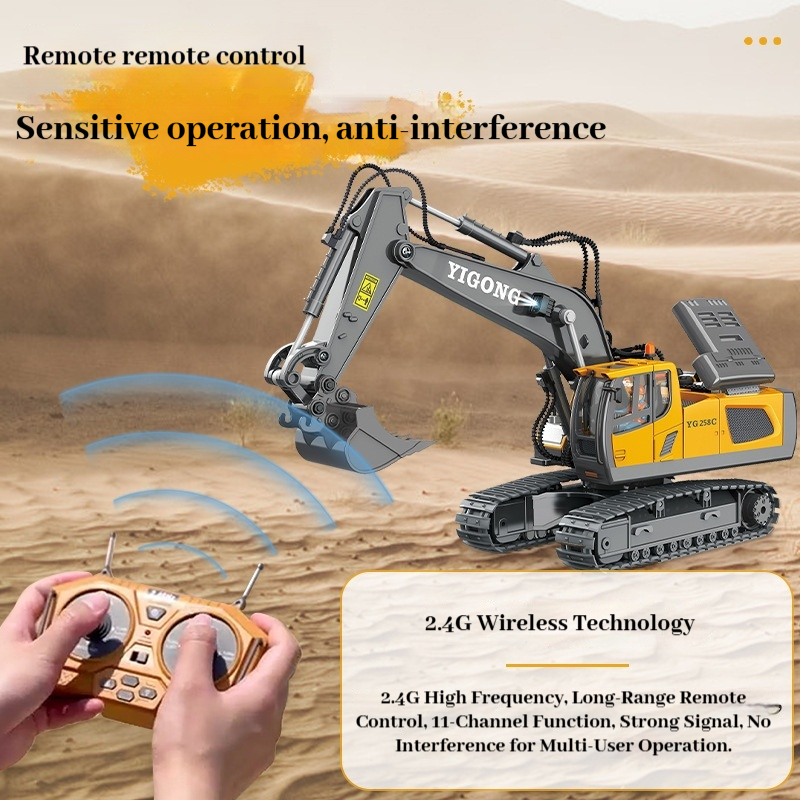 Радиоуправляемая модель строит – обзор и цена Model Kit Excavator