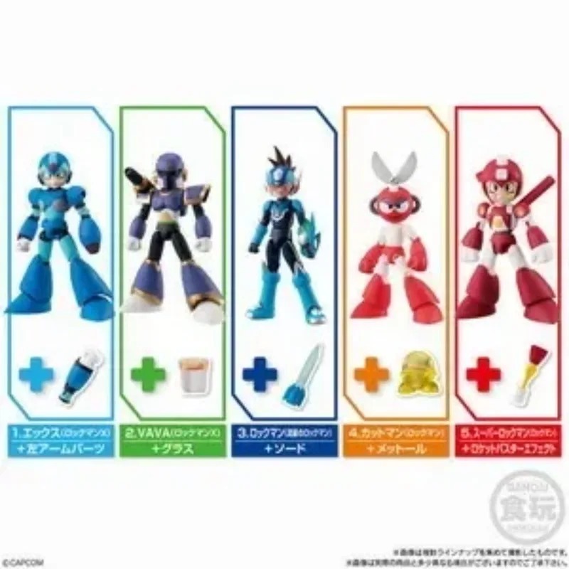 BANDAI ACTION ROCKMAN Megaman  – обзор и цена Mega Man X Model Kit
