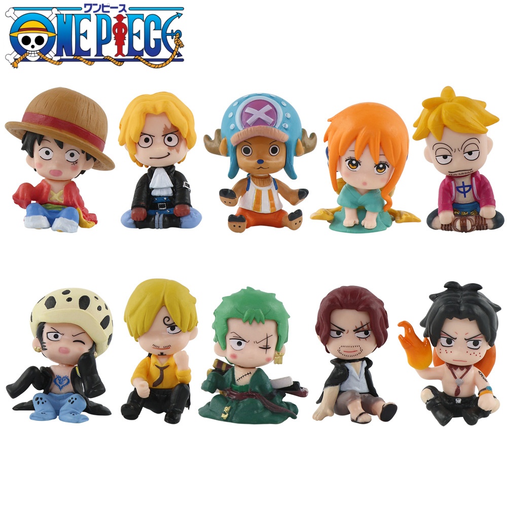 Набор из 10 фигурок One Piece: – обзор и цена Model Kit Judge