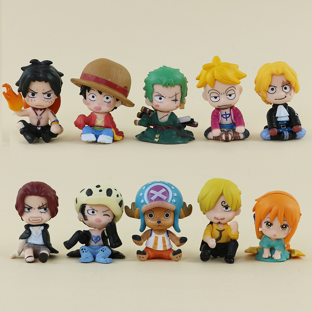 Набор из 10 фигурок One Piece: – обзор и цена Model Kit Judge