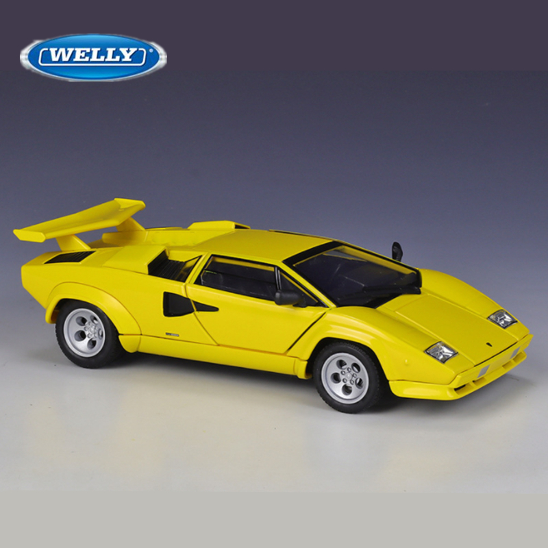Welly1:24 Lamborghini Countach – обзор и цена Model Kit Lamborghini