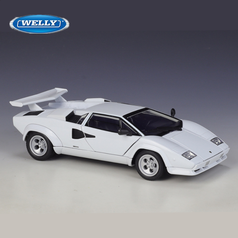 Welly1:24 Lamborghini Countach – обзор и цена Model Kit Lamborghini