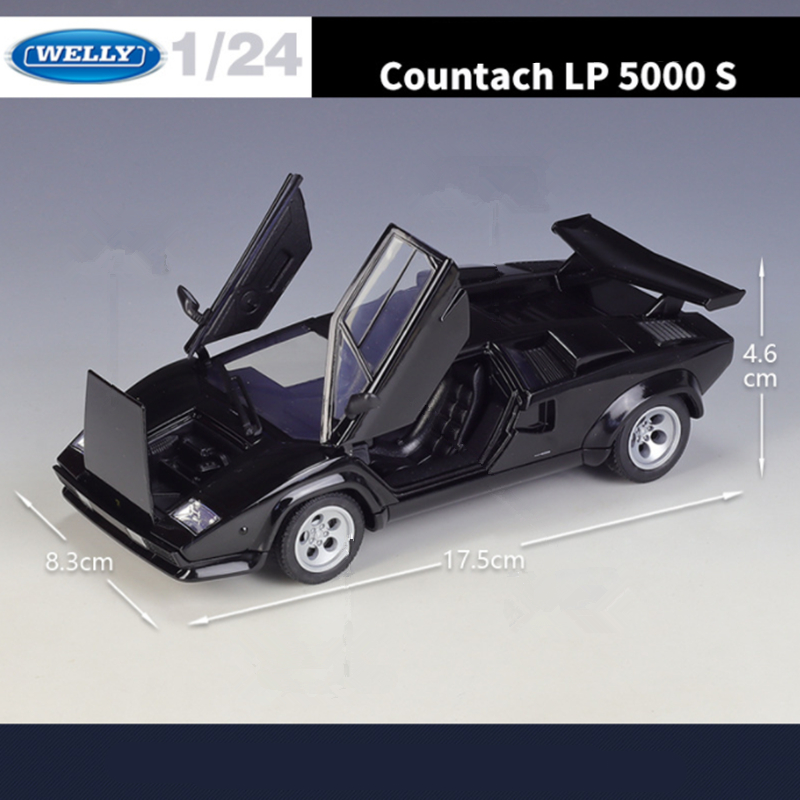 Welly1:24 Lamborghini Countach – обзор и цена Model Kit Lamborghini