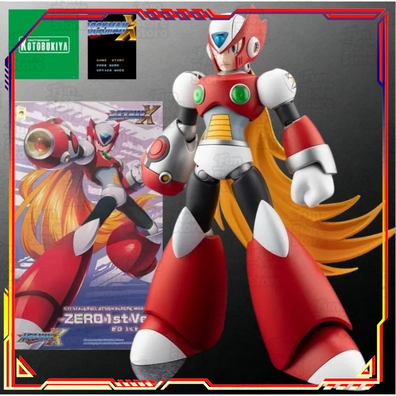 Коллекционная подвижная фигурк – обзор и цена Mega Man X Model Kit
