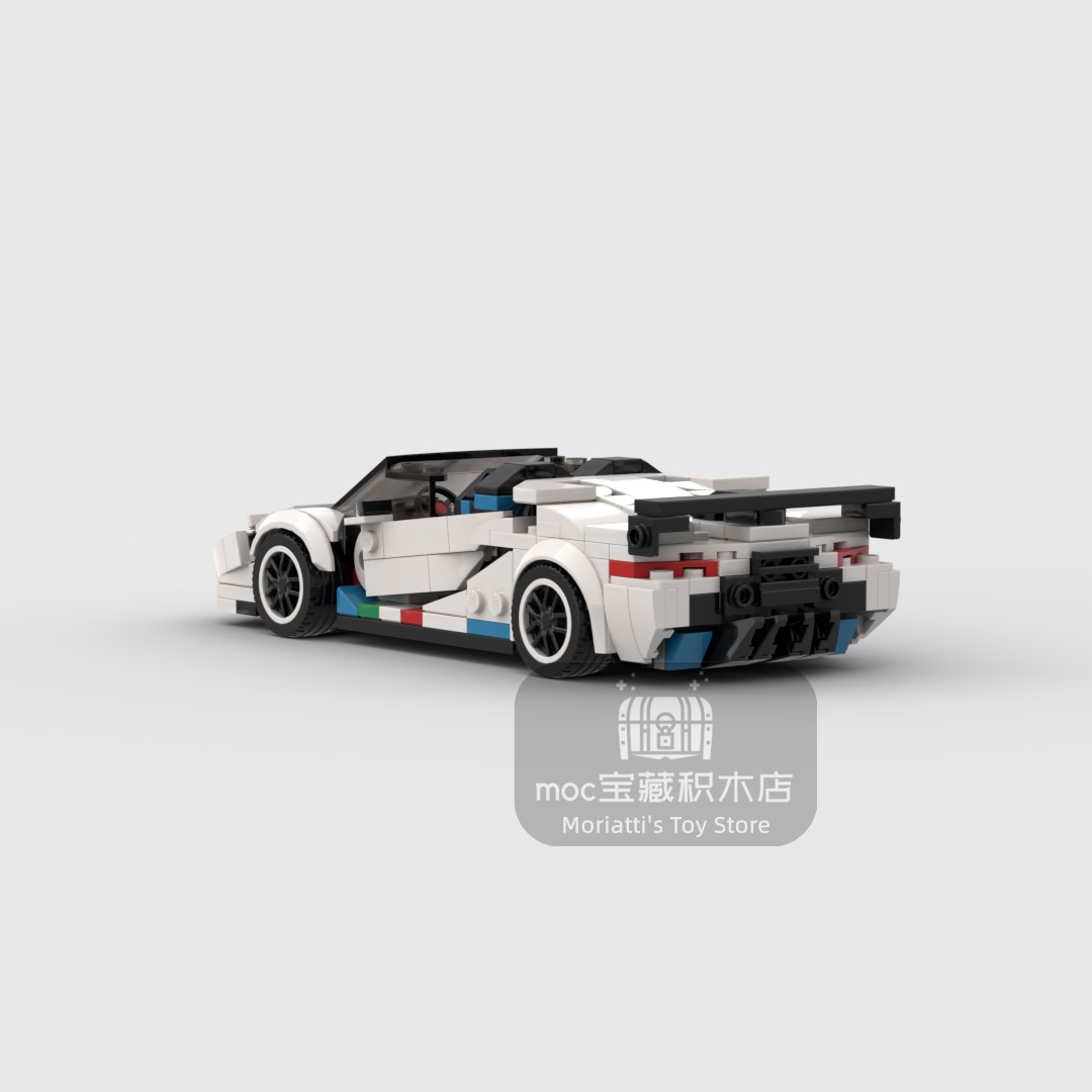 MOC Lambo Aventador SVJ 368 шт – обзор и цена Model Kit Lamborghini