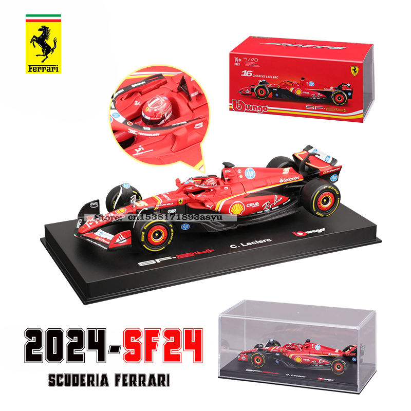 Bburago 1:43 f1 2024 Ferrari S – обзор и цена Model Kit Ferrari