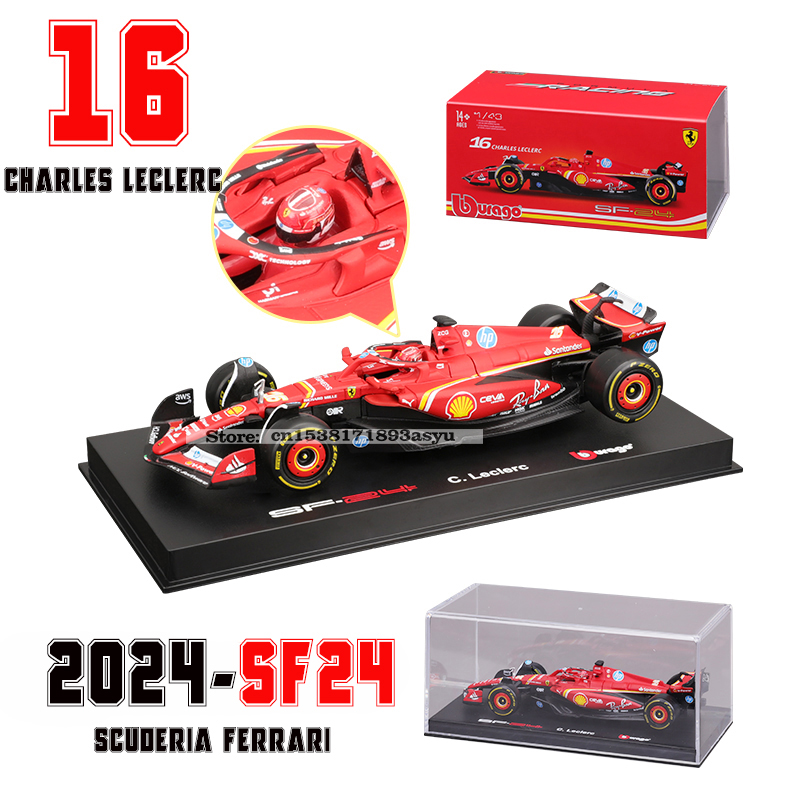 Bburago 1:43 f1 2024 Ferrari S – обзор и цена Model Kit Ferrari