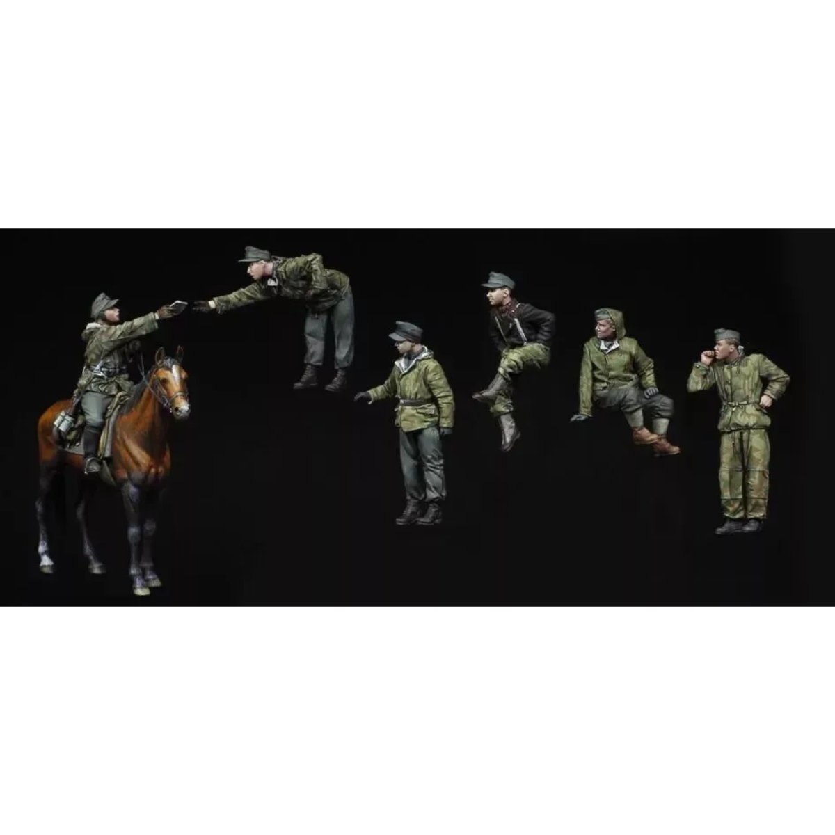 Модель солдата из смолы 1/35,  – обзор и цена Model Kit Horse